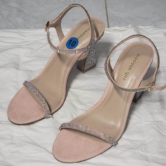 Madden Girl Disco Rhinestone Sandals - Picture 3 of 7